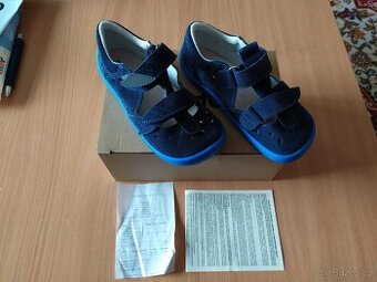 Dětské barefoot sandály Beda BF 0001/SD/W DANIEL