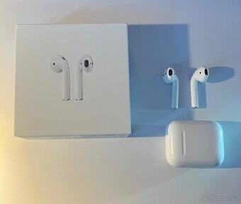 AIRPODS 2 GENERACE | Originální krabička + doklad o koupi
