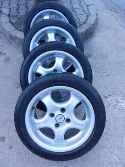 Alu Disky litá kola / 15" Pneu 4 kusy VW, Peugeot, aj