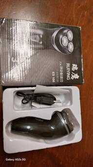 Holící strojek třífrézkový-dobíjecí