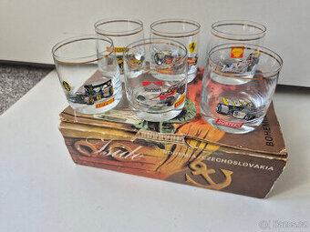retro skleničky - formule