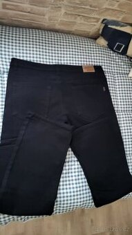 Zateplené pánské strečové kalhoty č. 41 nové