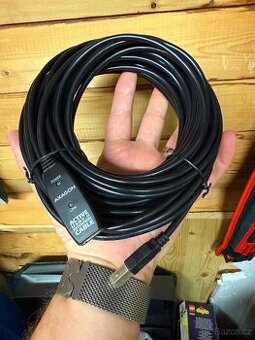 AXAGON ADR-215 USB2.0 aktivní prodlužka/repeater kabel 15m