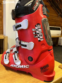Lyžařské boty Atomic race vel. 40-41, 9.08 flex, zánovní