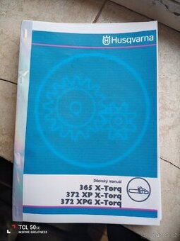 Dílenská (Opravářská) příručka Husqvarna 365,372xp,372xpg.