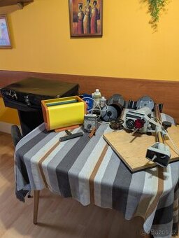 ANALOGOVÝ SET: Fotoaparát Olympus + Kompletní fotokomora