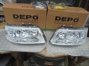 VW T5 , 2003-2009 - Přední světla H7 a H1