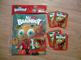 Brainrot sběratelské album se samolepkami NOVÉ