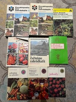 Encyklopedie a knihy o zahrade, pro kutily