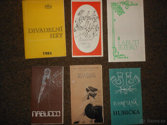 Divadlo - programy k představení