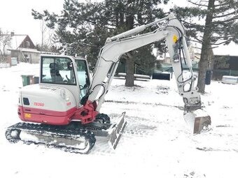 Pásový Bagr Takeuchi TB260 Centrální mazání Klimatizace