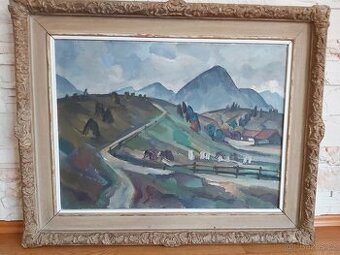 Sylva Študentová, roz. Ježková obraz Rybník Hořovicích