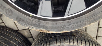 Alu kola Škoda rapid nebo fabia III letní pneu  215/45 R