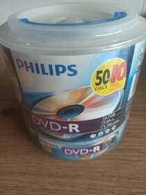 Záznamové DVD 50+10 ks PHILIPS - 1