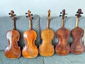 5kusu starých houslich