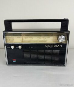 Tranzistorové rádio Meridian (6TR10-K11)