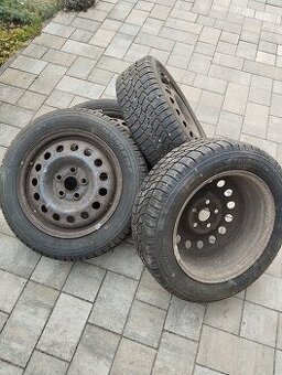 Plechové disky Sharan - Zimní kola 195/60 R16 - 1