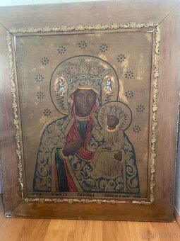 Obraz Černé Madony Čenstochovské