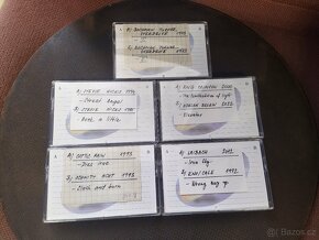 MC kazety Raks, TDK, Sony, Maxell, Basf atd.
