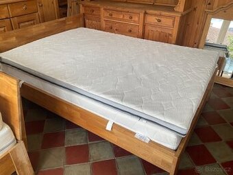 Postel 140 × 200 Masiv dub rezervace