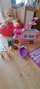 Barbie karavan snů 3v1