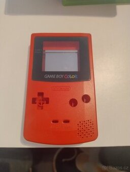 GAMEBOY COLOR Červený Shell