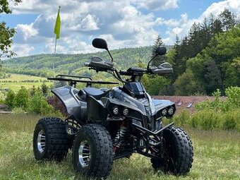 Elektrická čtyřkolka Warrior Deluxe XL 1500W 60V carbon