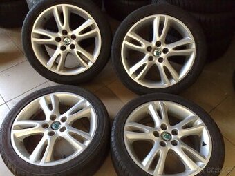 alu kola 5x100 r16 original škoda 205/45/16