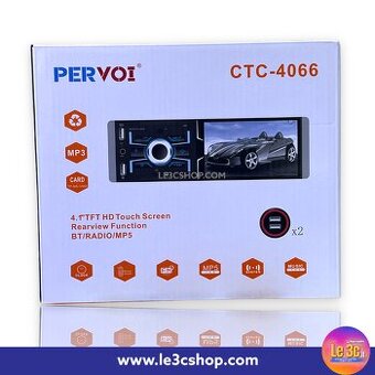 Autorádiový systém Pervoi Universal 1DIN (USB) CTC-4066+ Pře
