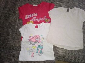 Set tří dívčích triček