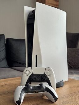 PlayStation 5 / 2x ovladač DualSense/ ZÁRUKA