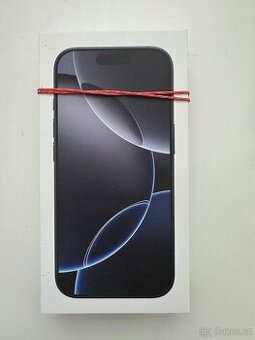 Novy Apple iPhone 16Pro 128GB Black CZ