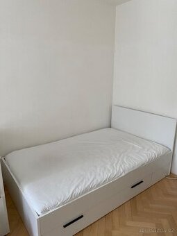 Postel 120x200 se šuplíkem + rošt V ZÁRUCE