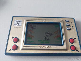 Hra Nintendo Game & Watch EGG. EG-26 1981 s krabicí, manuál,