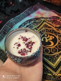 Vonné svíčky Indie Mandala plechovka