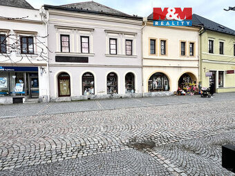 Prodej komerčních objektů, 600 m², Bruntál, ul. nám. Míru - 1