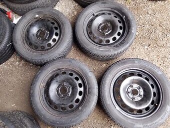 6x16 et48 5x112 Škoda,VW,Seat + zimní 205/55/16 Continental