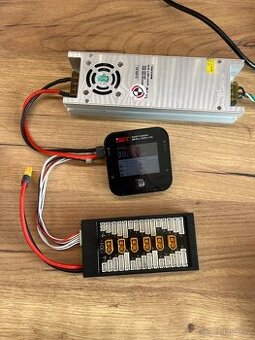 RC/ FPV Nabíječka iSDT Q6 Pro + zdroj 400W