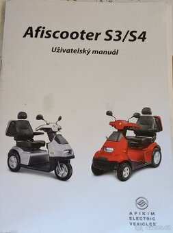 Elektrický skútr Afiscooter S3