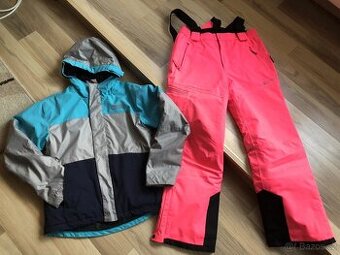 Zimní dětská lyžařská bunda