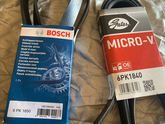 Řemeny pro stará auta Alfa R. FIAT Audi MB Opel Mazda Toyota