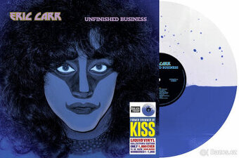 LP vinyl = Eric Carr (ex Kiss) – Unfinished Business (liquid