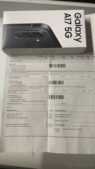 Nový Samsung Galaxy A17 5G záruka 2 roky