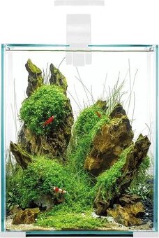 AquaEl Shrimp Smart DAY&NIGHT akvarijní set 30 l bílý