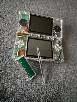 Nintendo ds lite clear custom