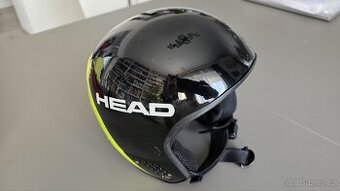 Lyžařská přilba HEAD JR + brýle.