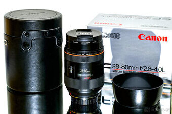 CANON EF 28-80 mm 1:2,8-4 L USM + UV Kenko TOP STAV
