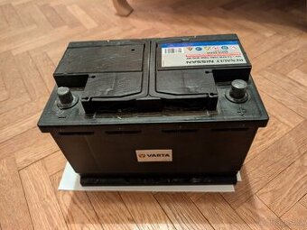 Autobaterie 12V 70AH, kondice 100%, 2ks stejné na prodej