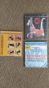Hudební CD - Madona, Spicegirls, Chinaski