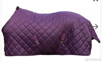 Deka stájová Winter HKM, 150 g, wine red. 165